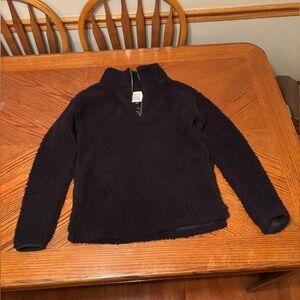 Cozy Black Women's Sherpa Jacket